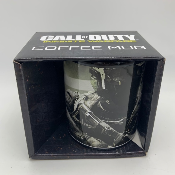 Call of Duty COD Infinite Warfare All Over Print Ceramic Coffee Mug New In Box - Picture 1 of 14